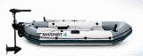 סירת קומנדו INTEX mariner 68376 לארבעה אנשים +מנוע חשמלי חזק 40LB+מתקן למנוע