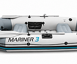 סירת קומנדו עם רצפה קשיחה MARINER 3 מרינר 3 INTEX 68373 +תושבת למנוע +מנוע חשמלי 40 LB