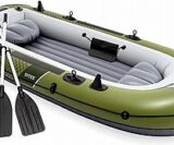 סירת מתנפחת SeaHawk ל 3 איש כולל משוטים ומשאבה 68380 INTEX