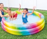 בריכה צבעונית מתנפחת לילדים 168X38 ס"מ INTEX 58449