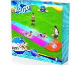 מגלשת משחק גליץ גלאץ  דו-מסלולי bestway 52320+ שתי לאמות