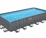 בריכה מלבנית אולטרה BESTWAY דגם 732X366X132 -561KG ס"מ