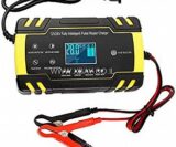 מטען מצברים לטעינה ותיקון של מצברים 12V ו 24 וולט,אוטומטי רב שלבי לטעינה מבוקרת ונכונה