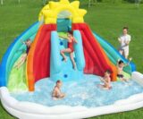 🌈💦 פארק מים מתנפח קשת בענן – דגם 5342P 💦🌈